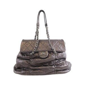 Chanel Shoulder Bag Silver